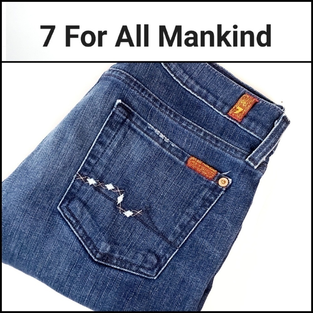 7 FOR ALL MANKIND Bootcut Denim Jeans!